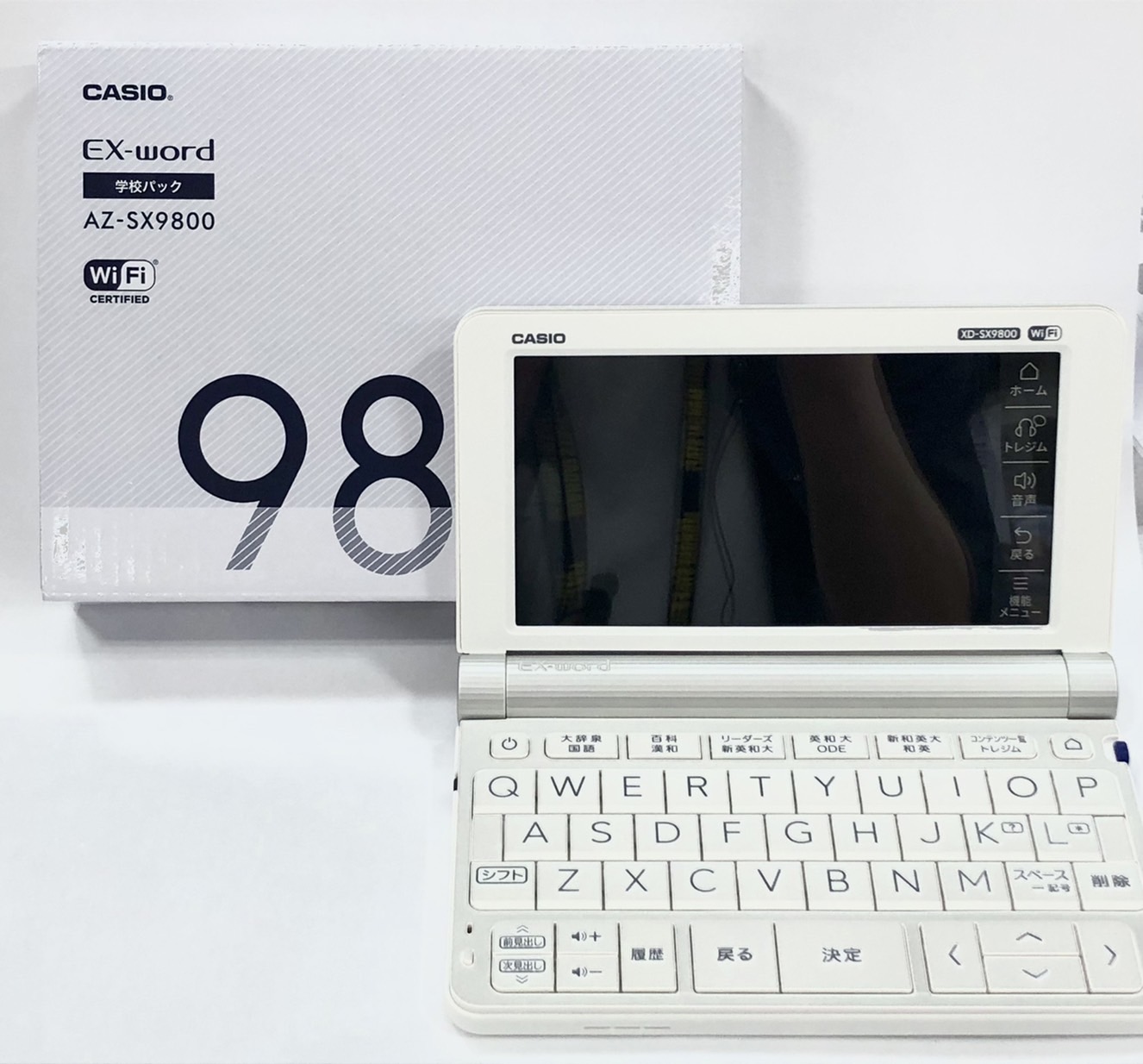 おしゃれ CASIO 電子辞書 EX-word AZ-SX9800 学校パック 