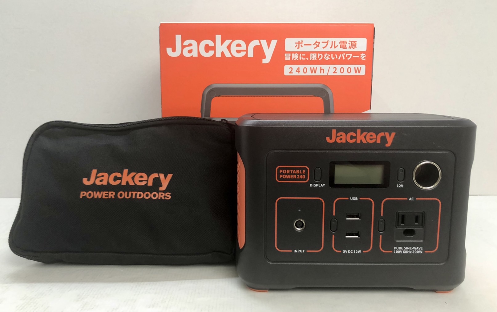 1008【送料無料】Jackery ポータブル電源 67200mAh/240Wh