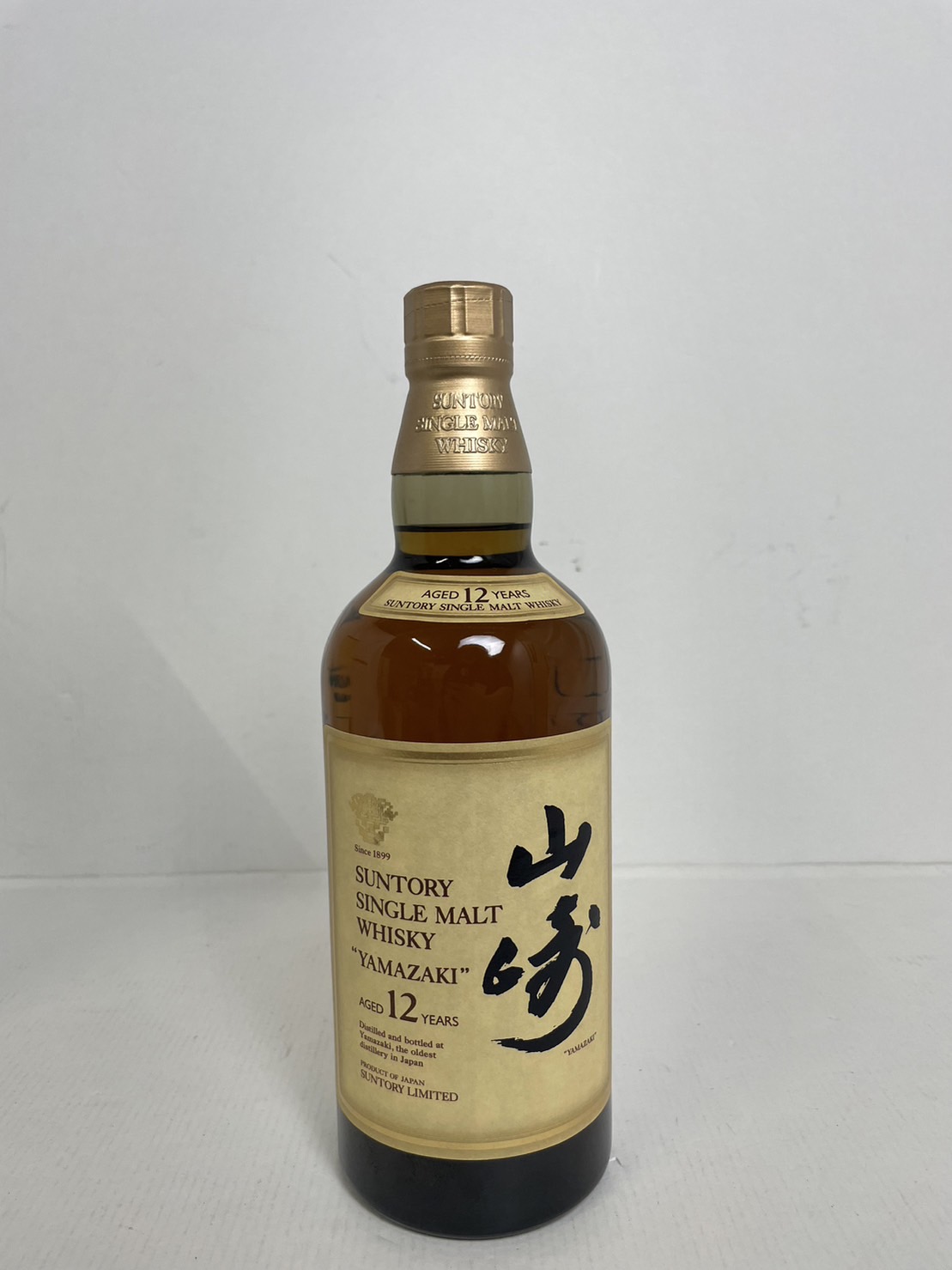 サントリー シングルモルトウイスキー 山崎 12年 750ml-